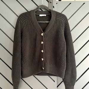 Everlane Texture Cotton Cardigan, Large, EUC